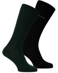BOSS - Bw Bamboo Sock 2Pk Sn64 - Lyst