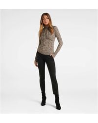 Forever New - Sophia High Neck Top - Lyst