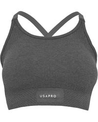 Usa Pro - Up Seamless Adjustable Sports Bra - Lyst