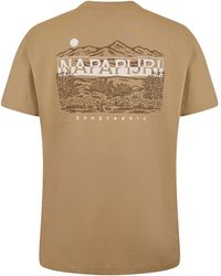 Napapijri - Graphic T-Shirt - Lyst