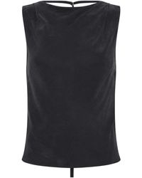 St. Agni - Draped Cowl Vest - Lyst