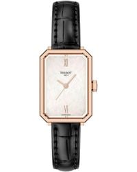 Tissot - Srv, Swiss Quartz Watch For , Stainless Steel Case, White Mother Of Pearl Dial, T1601103611300 - Lyst