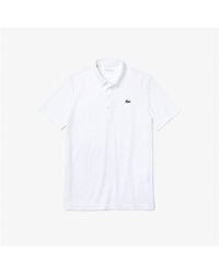 Lacoste - Stripe Polo Shirt - Lyst