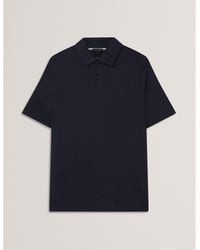 Ted Baker - Mercerised Short Sleeve Polo Shirt - Lyst