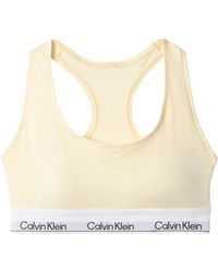 Calvin Klein - Modern Cotton Logo Bralette - Lyst