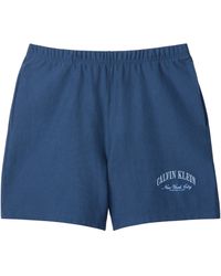 Calvin Klein - Fleece Jogger Shorts - Lyst