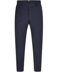 BOSS - Glover Straight Leg Trousers - Lyst