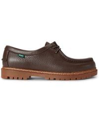 Polo Ralph Lauren - Jett Apron Leather Moc-Toe Shoes - Lyst