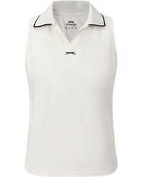 Slazenger 1881 - Sleeveless Polo Neck Performance Vest - Lyst