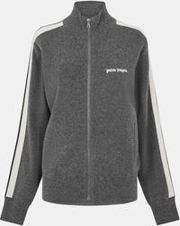 Palm Angels - Knitted Tracksuit Top - Lyst
