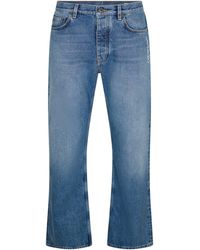 Off-White c/o Virgil Abloh - Half Arrow Straight Leg Jeans - Lyst