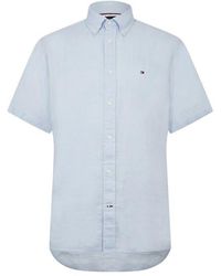 Tommy Hilfiger - Premium Linen Short Sleeve Shirt - Lyst