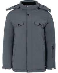 Lee Cooper - Quilted Padded Puffer Jacket - Lyst