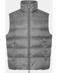 ARMANI EXCHANGE - Down Quilted Sleeveless Gilet - Lyst