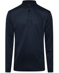 BOSS - H-Pado 110 Long Sleeve Polo Shirt - Lyst