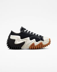 Converse - Adults Run Star Motion Canvas Platform Trainers - Lyst