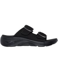 Skechers - Go Walk Arch Fit 2.0 Sandal-D Flat Sandals - Lyst