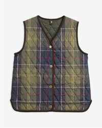 Barbour - Tartan Icons Reversible Quilted Gilet - Lyst