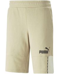 PUMA - Block X Tape Shorts 10 Tr - Lyst