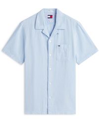 Tommy Hilfiger - Short Sleeve Plain Shirt - Lyst