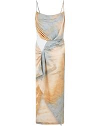 Off-White c/o Virgil Abloh - Slinky Slip Dress - Lyst