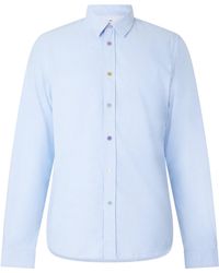 Paul Smith - Multi-Button Cotton Long-Sleeve Tailored-Fit Shirt - Lyst