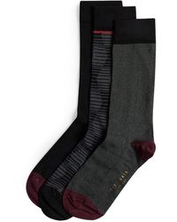 Ted Baker - 3 Pack Socks - Lyst