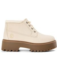 Timberland - Mid Lace Up Waterproof Platform Boots - Lyst