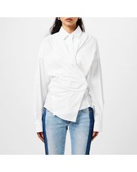 DIESEL - C-Siz-N2 Shirt With Embossed Logo - Lyst