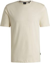 BOSS - Thompson Soft Cotton T-Shirt - Lyst