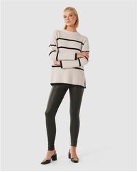 Forever New - Bianca Relaxed Longline Crew Neck Jumper - Lyst