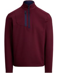 Polo Ralph Lauren - Rlx Cotton Long Sleeve Half Zip Performance Golf Jacket - Lyst