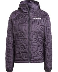adidas - Terrex Xperior Primaloft Insulated Hooded Long Sleeve Waterproof Jacket - Lyst