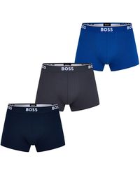 BOSS - 3 Pack Power Boxer Shorts - Lyst