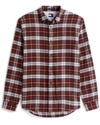 Tommy Hilfiger - Tj Flannel Long Sleeve Patterned Shirt - Lyst