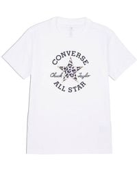 Converse - Leopard Chuck Taylor Patch T-shirt - Lyst