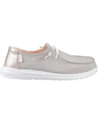 HEYDUDE - Wendy Metallic Sparkle Shoe - Lyst