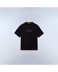 Napapijri - Nap Box Logo Short Sleeve T-Shirt - Lyst