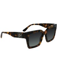 KARL LAGERFELD - Modified Rectangle Sunglasses - Lyst