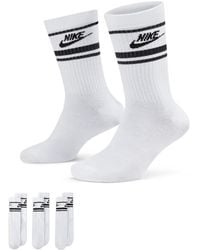 Nike - Sportswear Dri-Fit Everyday Essential Crew Socks (3 Pairs) - Lyst