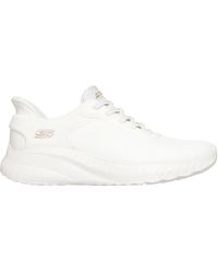 Skechers - Engineered Knitted Bungee Slip-On Runners - Lyst