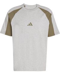 adidas - Seasonal Essentials Colorblock T-Shirt - Lyst