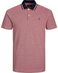 Jack & Jones - And Short Sleeve Regular Fit Polo Shirt - Lyst