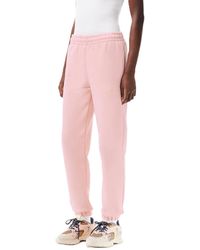 Lacoste - Closed Hem Fleece Joggers - Lyst