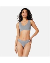 Miso - Seamless Thong And Bra Set - Lyst