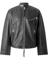 MKI Miyuki-Zoku - Racer Leather Jacket - Lyst