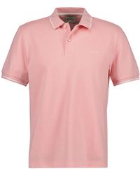 GANT - Tipped Pique Polo Shirt - Lyst