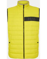 BOSS - Darolan Sleeveless Gilet - Lyst