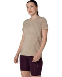 Asics - Road Seamless Ss Top Running - Lyst