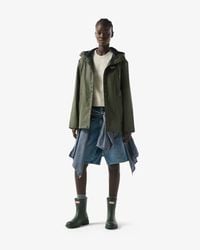 HUNTER - Izzy Short Weather-Resistant Rain Anorak - Lyst